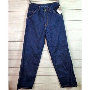 Vintage Guess Y2K Giselle Carpenter Denim Pants Women's Size 27 NWT